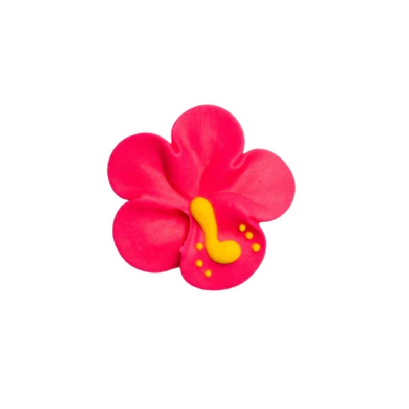 1.75"Pink Hibiscus RoyalIcing
