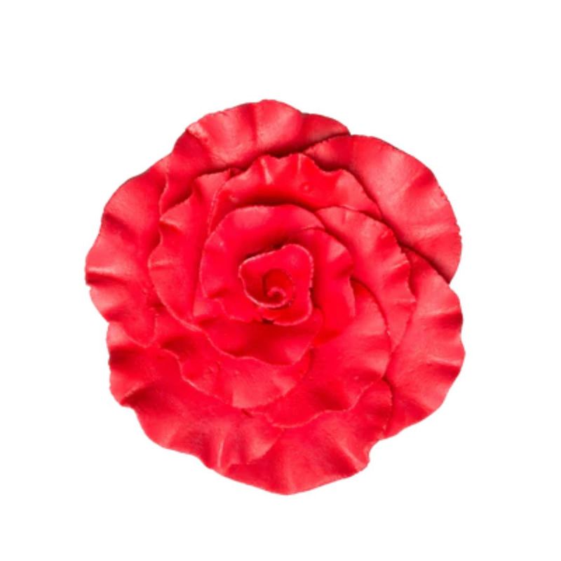 3" Red Rose    Gumpaste