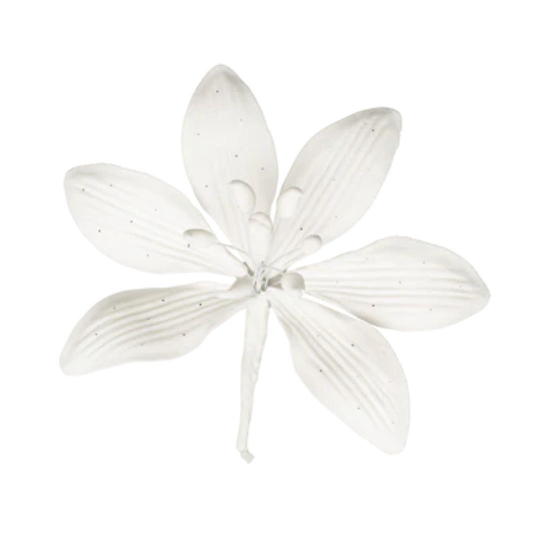 White Stargazer Lily 3.5"