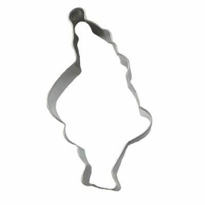 Standing Santa Cutter 4 3/8&quot;