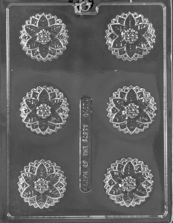 Poinsettia Cookie Mold