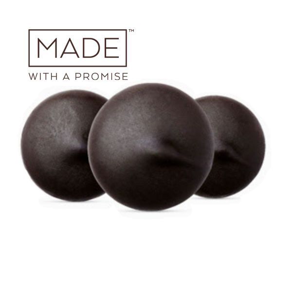 Black w/Cocoa Candy Coating 1#