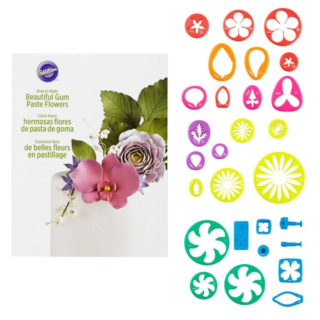 GumPaste Flower Cutters 28Pc