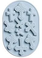 Small Cross Assort Silicone Candy Mold