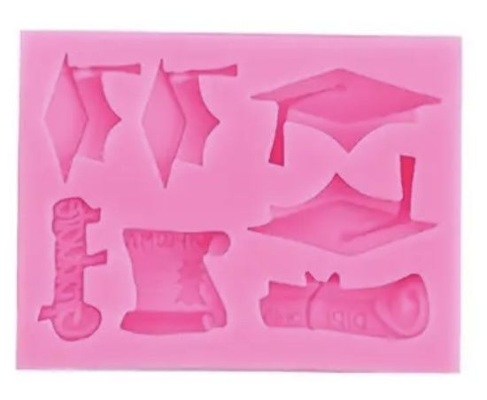 Grad Cap &amp; Misc Silicone Mold