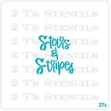 Stars &amp; Stripes Stencil
