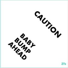 Baby Bump Stencil