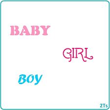 Baby Girl/Boy Stencil