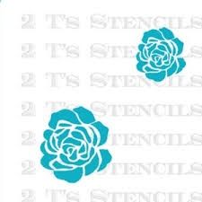 Rose Stencil- 2 part