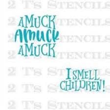 Hocus Pocus Sayings Stencil