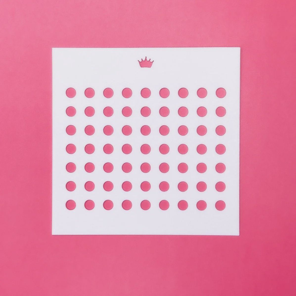 Confetti Sprinkle Stencil