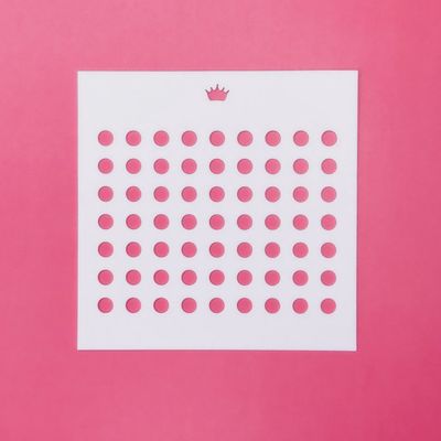 Confetti Sprinkle Stencil