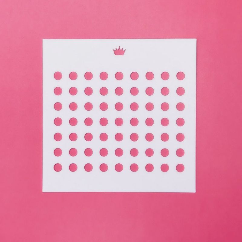 Confetti Sprinkle Stencil