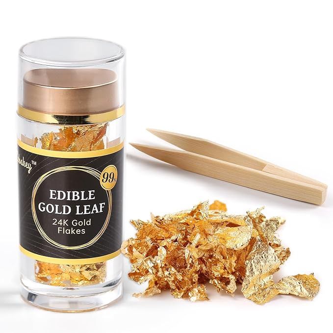 24k Edible Gold Leaf 50mg