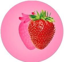 Strawberry Single Silicone Mold