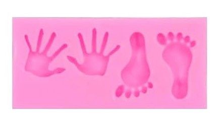 Baby Hands Feet Silicone 4/Mold