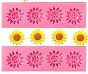 Sunflower Silicone Mold 4 cavity