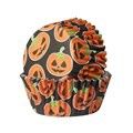 Jack-o-Lantern Foil Baking Cups/30