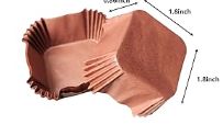 Brown Square Brownie Liner/50