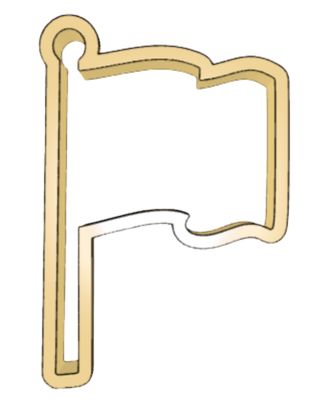 Flag Cutter 4&quot;