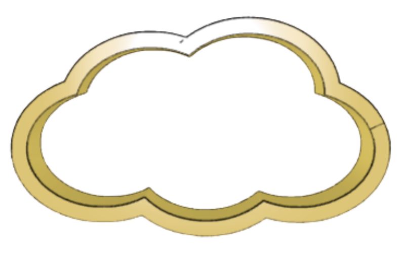 Cloud Cutter 4&quot; Plastic