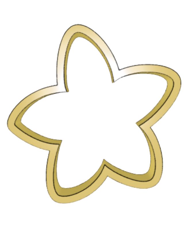 Plumeria Cutter 3.5&quot;