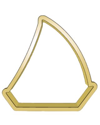 Sailboat Cutter 3.5&quot;