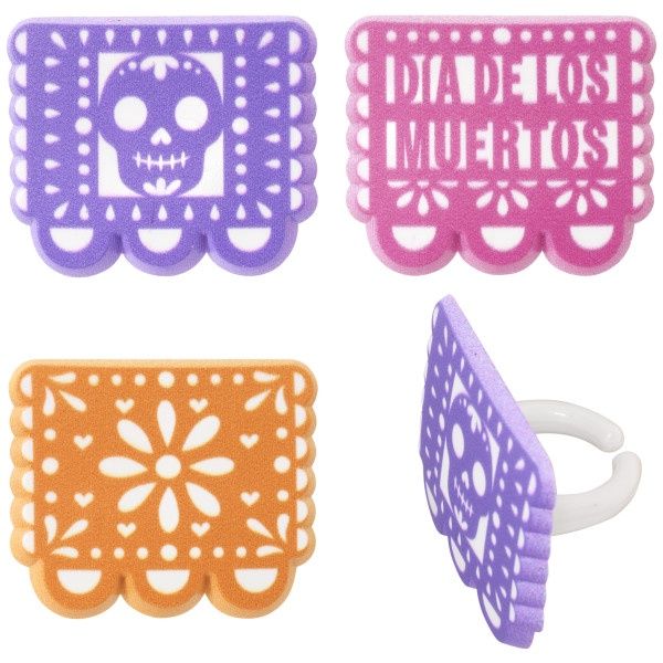 Dia de los Muertos Picado Rings/12