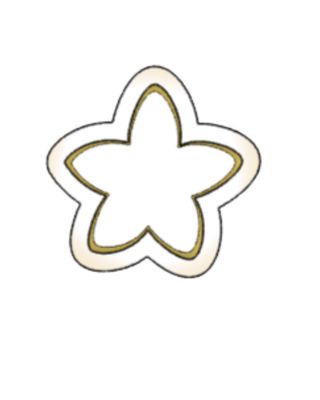 Plumeria Cut 1.5&quot;