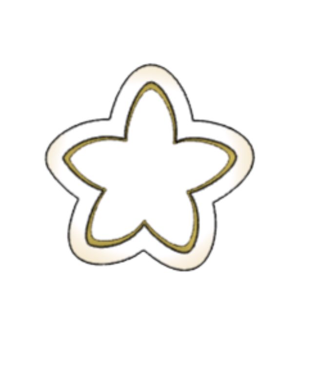 Plumeria Cut 1.5&quot;