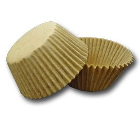 Std Unbleached Baking Cups/500