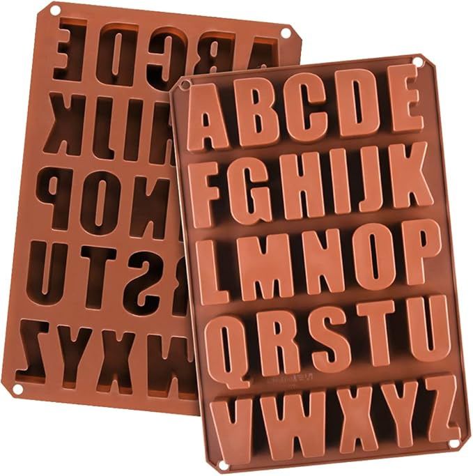 2&quot; Alphabet Mold Silicone