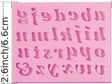 Mini Alphabet Silicone