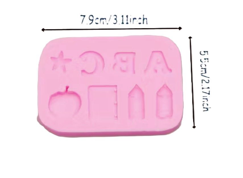 School Teacher Silicone Mold