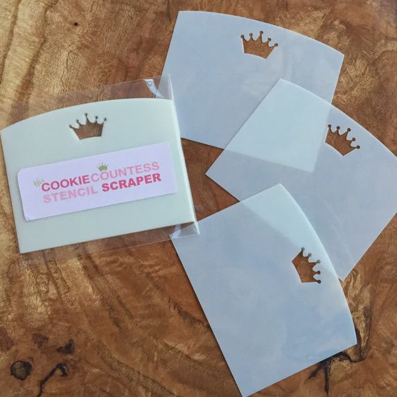 Stencil Scrapers 3pk