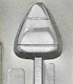 Candy Corn Sucker Mold