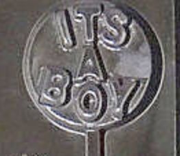 It&#39;s a Boy Rnd Sucker Mold