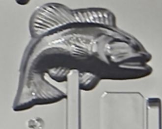 Bass Fish Sucker Mold