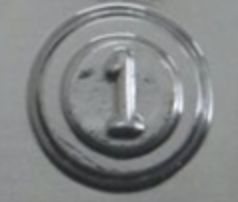 Number 1 Cookie Mold