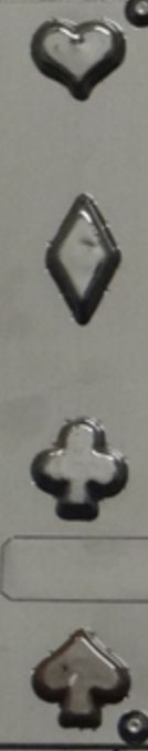Playing Card Suits Pc Mold