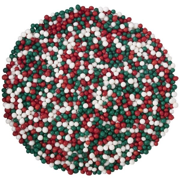 Christmas NonPareils 3 oz RWG