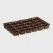 1# Brown Tray Insert- 24 Cavity
