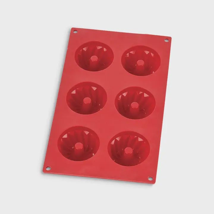 Mini Fluted Bundt Silicone Pan/6