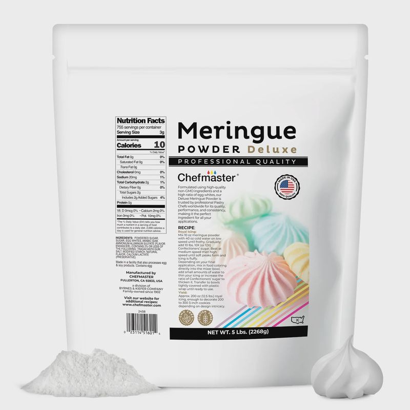 Chefmaster Meringue Powder 5lb (80oz)