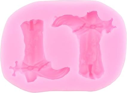 Cowboy Boots Silicone Mold (2pc)
