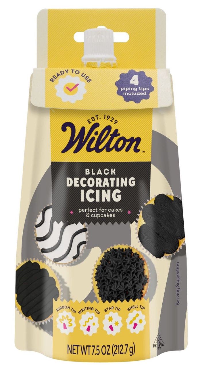Black Icing Pouch 7.5oz