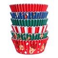 Santa Foil-lined Cups/100