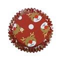 Reindeer Foil Baking Cups/30