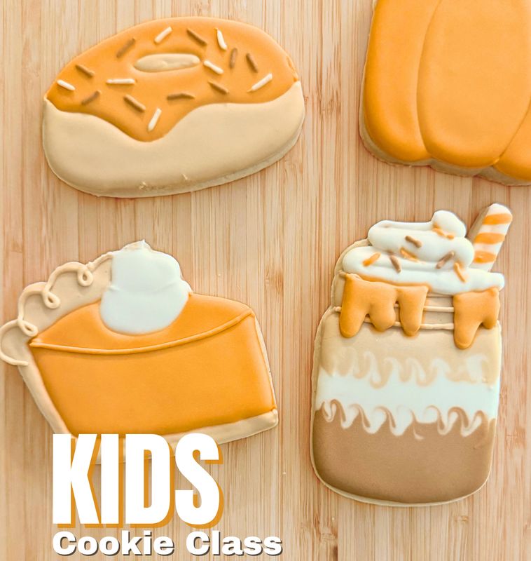 11/11 Kids Cookie Class: Pumpkin Spice