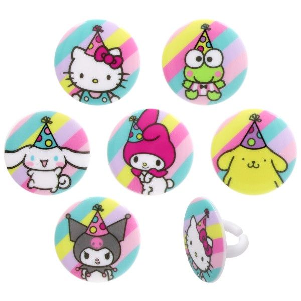 Hello Kitty &amp; Friends Rings/12